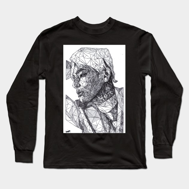 BTS - Taehyung Triangulation (BST) Long Sleeve T-Shirt by GemmaSrijan